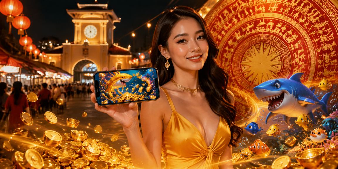 Khung cảnh chợ đêm TP Hồ Chí Minh gợi trải nghiệm khuyến mãi casino trên mobile