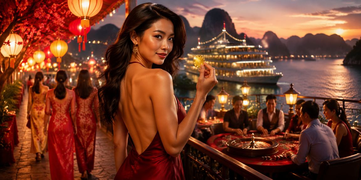 Không khí chợ đêm Sài Gòn gợi bối cảnh giải trí casino trực tuyến buổi tối